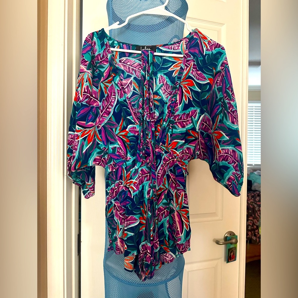 Floral romper (Lulus)